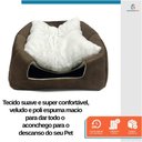 Ver imagem 6 de Cama Casa Toca Iglu Tenda Caminha Cabana para Cachorros e Ga