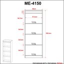 Ver imagem 3 de Kit Escritório com Mesa de Canto e Armarios Ame/pt - Tecno
