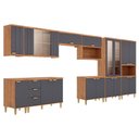 Ver imagem 2 de Cozinha Completa 9 Peças Elena CZ541 Cinamomo/Titanium MGM