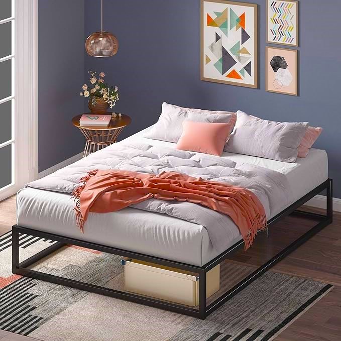 Cama de Casal Aço/ferro Estilo Industrial Mobbili Ca-03