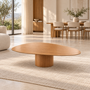 Ver imagem 2 de Mesa de Centro Eclat Orgânica Freijó 90x60cm