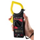 Ver imagem 3 de Alicate Amperimetro Digital com Bip Dt266 Eda 0ja