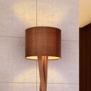 Ver imagem 2 de Luminária Abajur Tripé de Chão Paris Retrô Moderna Bivolt - Marrom