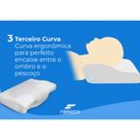 Ver mais imagens de Travesseiro Nasa Cervical Ortopédico Anatômico Fibrasca