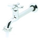 Ver imagem 1 de Torneira para Cozinha/tanque de Parede Metal 1/2 3/4" C31 18cm 1158 - Bognar