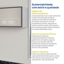 Ver mais imagens de Armário Aéreo Porta Basculante Reflecta 120cm Nara CabeCasa MadeiraOriginals