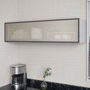 Ver imagem 1 de Armário Aéreo Planejado Porta Basculante Reflecta 120cm Nara CabeCasa MadeiraOriginals Cinza