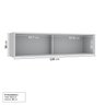 Armário Aéreo Porta Basculante Reflecta 120cm Nara CabeCasa MadeiraMadeira - 4