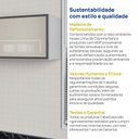 Ver mais imagens de Armário Aéreo Planejado Porta Basculante Reflecta 120cm Nara CabeCasa MadeiraOriginals Cinza