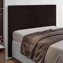 Ver imagem 2 de Cabeceira Cama Box Casal Ferrara 140cm Corano Marrom - Desk Design