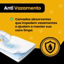 Ver imagem 4 de Tapete Higiênico 60x60 Pet 100 Unidades Carvão Ativado Anti Vazamento