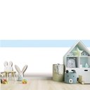 Ver imagem 3 de Adesivo Faixa de Parede Infantil Poá Np383