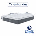 Ver imagem 4 de Colchão Sonos Valência King Mola Ensacada 193x203x34cm
