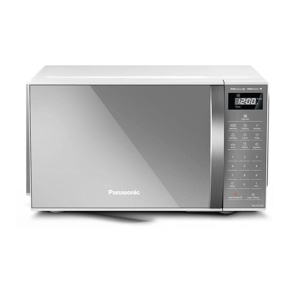 Micro-ondas PANASONIC 21L Branco Espelhado ST27LWRU 127V
