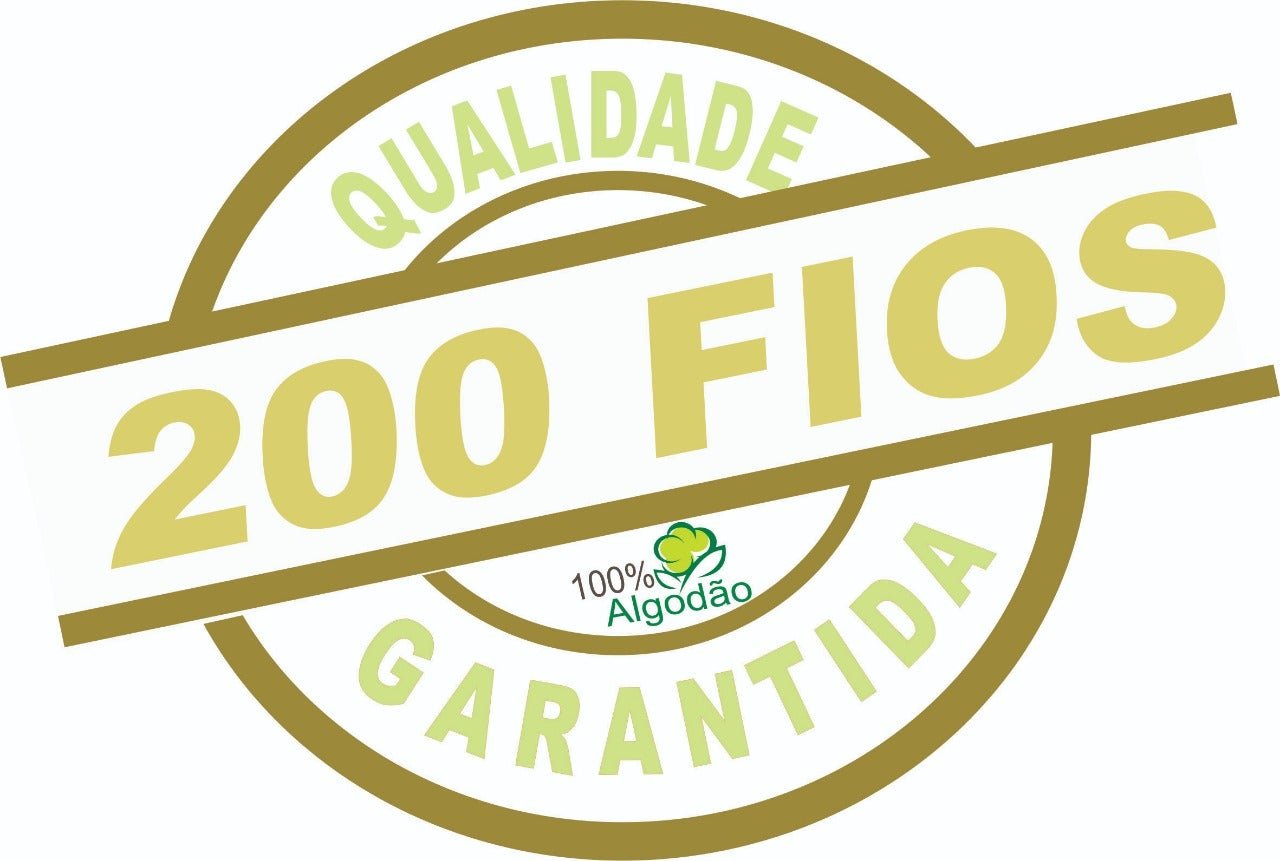 Fronha Avulsa para Travesseiro Corpo 0,45x1,40M com Zíper Percal 200 Fios Branco - 2