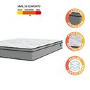 Ver imagem 3 de Colchão Casal UMAFLEX Umaflex Molas Ensacadas Mirage 138x188x24 - Suporta até 120kg por pessoa
