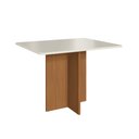 Ver imagem 2 de Mesa de Jantar Retangular Tampo de Madeira Fidelitá Itália 110cm