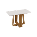 Ver imagem 1 de Mesa de Jantar Retangular Sintonia 1,20x80 - Domus Móveis