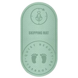 Tapete Pula Corda Absorção de Choque Yoga Antiderrapante Profissional Fitness Exercício Silencioso a - 2