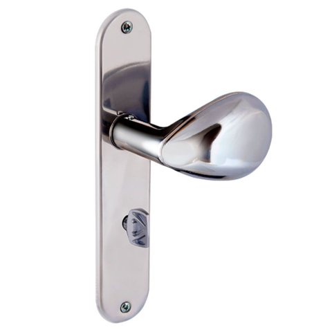 Fechadura Golf para Banheiro Inox Polido F2800/80 - 64099 - Aliança Fech.t.golf / Wc. 2800/80 Inox P