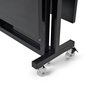 Mesa Super Prática Preta com Rodinhas 143cm - 4