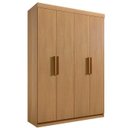Ver imagem 1 de Guarda Roupa Colibri 4 Portas 3 Gavetas Cinamomo - D Doro