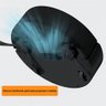 Robô Aspirador de Pó Automático Preto Recarregável Usb - 6