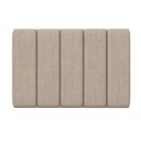 Ver imagem 3 de Painel Modulado Nashira 60x20 Cm / N-039 Linho Bege