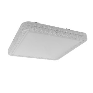 Plafon Led Sobrepor Quadrado 24w Branco Yamamura 40cm