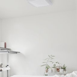 Plafon Led Sobrepor Quadrado 24w Branco Yamamura 40cm - 2