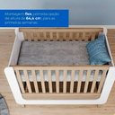 Ver imagem 5 de Berco Mini Cama Grade Fixa 146x78 Cm Aconchego Branco Jequitiba Hp Henn