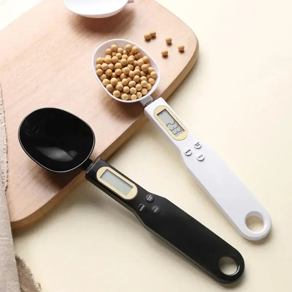 Colher Balança de Alimentos Portátil Lcd Digital Pesar Comida Eletrônica Suplemento Cozinha Academia - 1