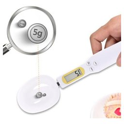Colher Balança de Alimentos Portátil Lcd Digital Pesar Comida Eletrônica Suplemento Cozinha Academia - 7