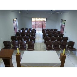 4 Cadeiras Bistrô Plástico Pés Alumínio Forte Bar Sala Salão:Marrom - 15