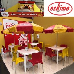 4 Cadeiras Bistrô Plástico Pés Alumínio Forte Bar Sala Salão:Marrom - 6