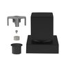Kit Reparo Salva Registro Pressão Chuveiro 7x1 Universal Preto - 3