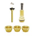 Ver imagem 4 de Kit Reparo Salva Registro Pressão Chuveiro 7x1 Universal Preto