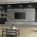 Ver imagem 2 de Ripado Mdf 1,2x5,5cm Preto Eucatex - 2,70 Metros