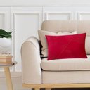 Ver imagem 2 de Kit 2 Capas para Almofada Drapeada em Veludo Retangular 60x40