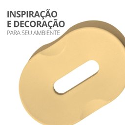 Saboneteira Porta Sabonete Banheiro Oval 11cm em Cimento - Branco - 6