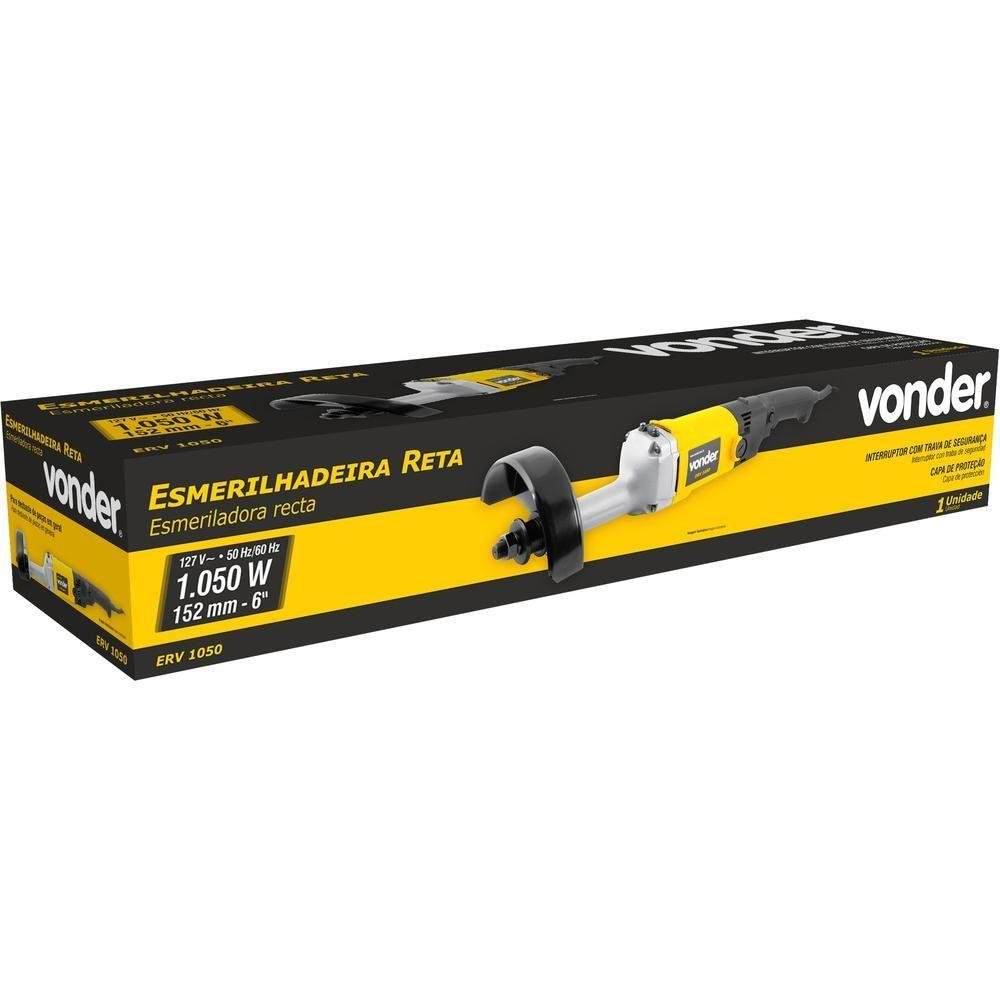 Esmerilhadeira Reta 6'' Erv 1050 220v Vonder - 2