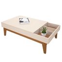 Ver imagem 3 de Mesa de Centro para Sala de Estar Nala B01 Off White Nature - Lyam Decor