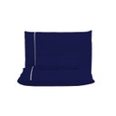 Ver imagem 1 de Kit Jogo de Lençol Queen Ponto Palito 400 Fios com Elástico e Fronhas 3 Peças:azul Marinho