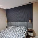 Ver imagem 6 de Revestimento de Parede Pedra Leve Riscada Decorativa 120cm x 60cm 2cm Espessura Formaco Decor Marrom/Grafite