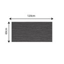 Ver imagem 4 de Revestimento de Parede Pedra Leve Riscada Decorativa 120cm x 60cm 2cm Espessura Formaco Decor Marrom/Grafite