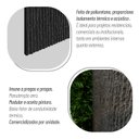 Ver imagem 7 de Revestimento de Parede Pedra Leve Riscada Decorativa 120cm x 60cm 2cm Espessura Formaco Decor Marrom/Grafite