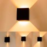 Arandela Parede Muro 2 Fachos Externa Interna 4w Led Incluso - 4