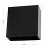 Arandela Parede Muro 2 Fachos Externa Interna 4w Led Incluso - 2