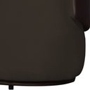Ver imagem 3 de Poltrona Namoradeira Sofá Orgânico 2 Lugares Beatriz Composê Corino Marrom - Suede Marrom