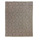 Ver imagem 1 de Tapete Sala Moderno Geometrico Tabuleiro 150X200 Cm Chumbo